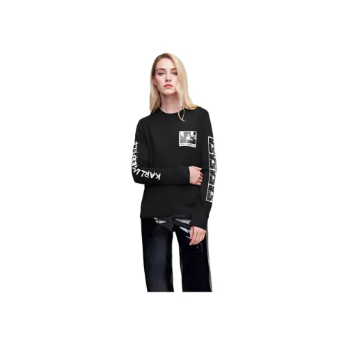 Karl Lagerfeld T-Shirt Женская Черная