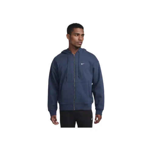 Nike Solo Swoosh Толстовка Мужская Арсенал Темно-Морской Синий