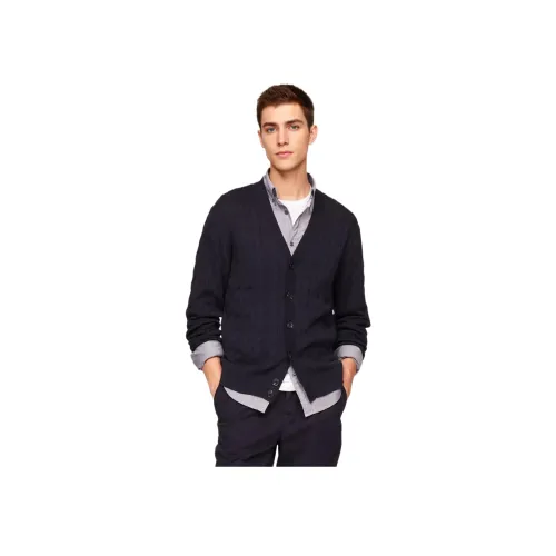 Tommy Hilfiger Трикотаж Мужской Темно-синий