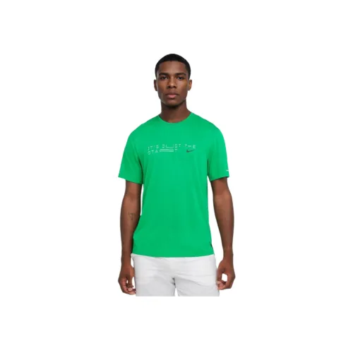 Nike Зеленые Мужские Футболки