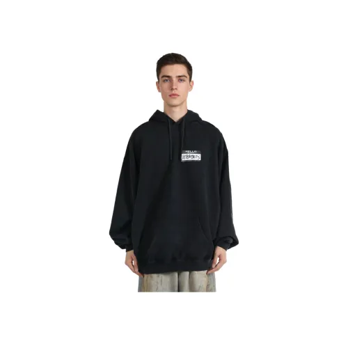 Vetements FW24 Свитшот Унисекс Черный