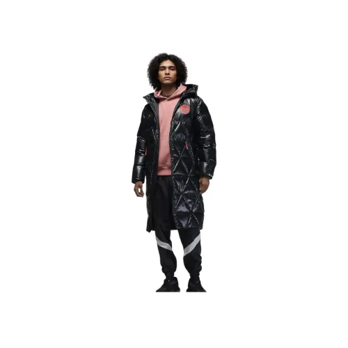 Jordan Paris Saint GermainPSG FW24 Пуховая куртка Мужская Черная