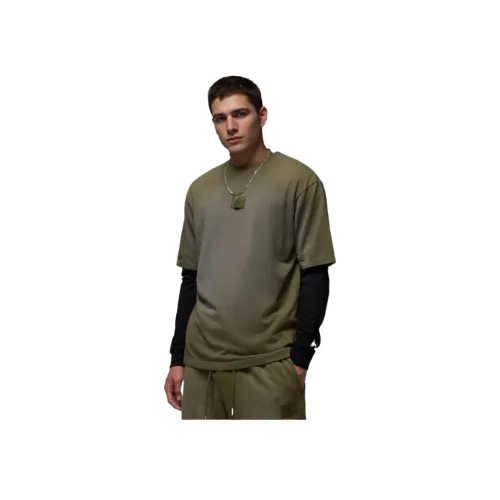 Jordan Flight Essentials 85 T Рубашка Мужская Оливковая