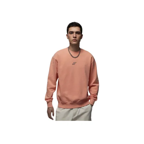 Джордан Татум Толстовка Мужская Абрикосовый Желтый Розовый