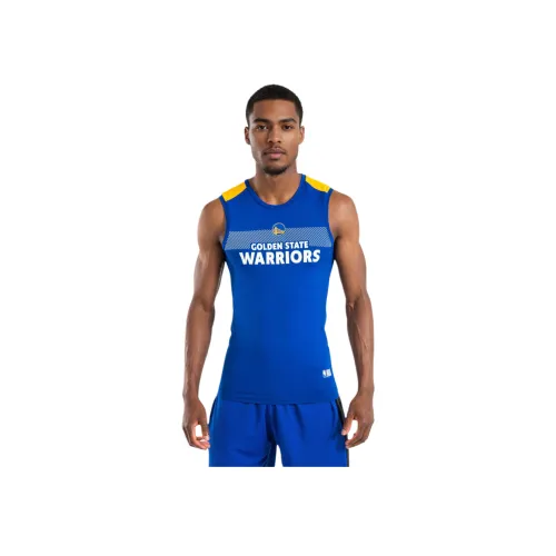 DECATHLON x NBA Golden State Warriors Баскетбольная Джерси Мужская Темный Индиго Ложный Желтый