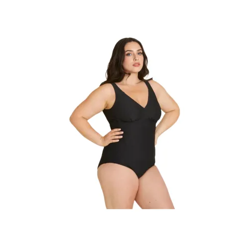 DECATHLON Тисненый Kaipearl Новый Черный Ван-Пис Купальник Женские Черный