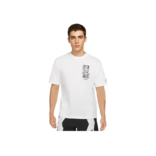 Джордан Белый Мужская Футболка