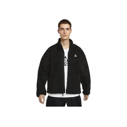 Nike ACG Куртки и Пальто Мужской Черный Черный Белый PEAK