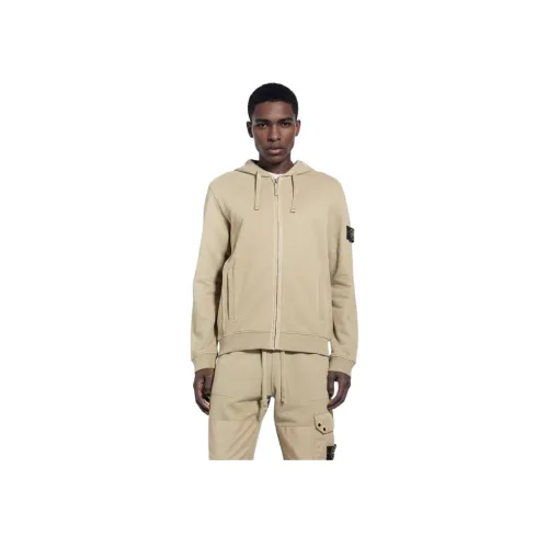 STONE ISLAND Толстовка Мужская Бежевая