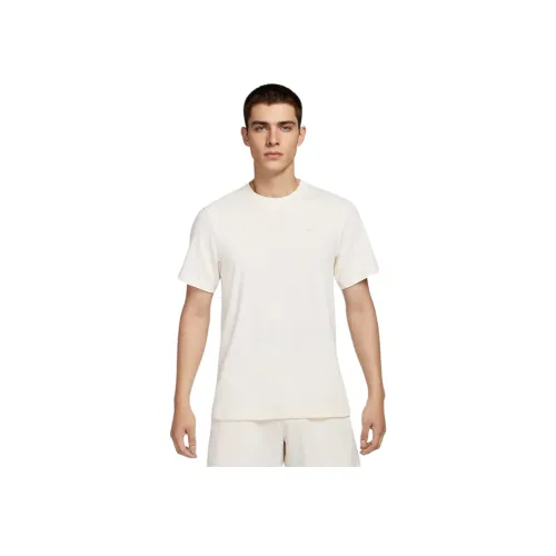 nike Dri Fit Primary T Рубашка Мужская Светлый Айвори Белый