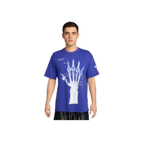 Nike Max90 FW24 T Shirt US Version Men's Blue Найк Макс90 FW24 T Рубашка США Мужская Синяя