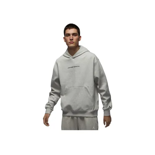 Jordan Sport Dri FITHOOP Флис Толстовка Мужской Фотиния Серый Черный