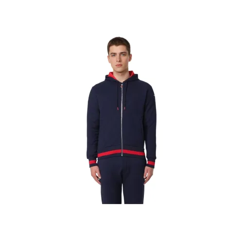 KITON Темно-синие мужские куртки