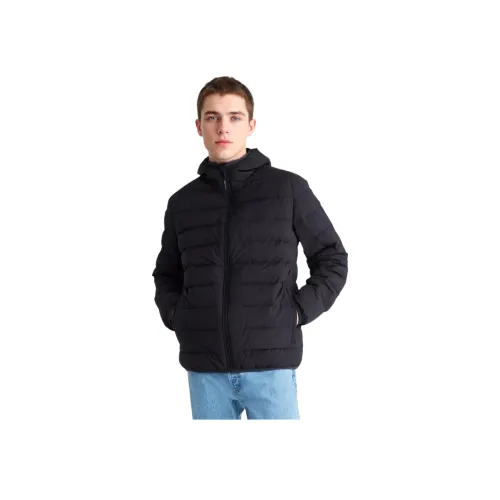 CALVIN KLEIN Хлопковый пуховик Мужской Черный