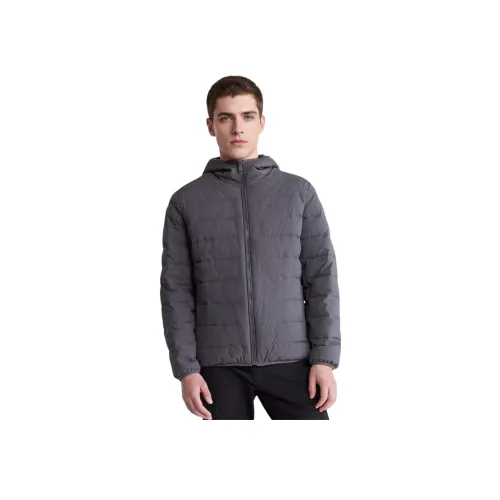 Calvin Klein Хлопковый пуховик Мужской Серый