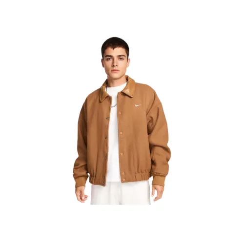 Nike Куртки и Пальто Мужской Коричневый