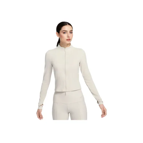 Nike ZenvyDri Форма Куртки Пальто Женские Светлый Earth Умбра Белый