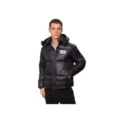 EMPORIO ARMANI EA7 Куртки и Пальто Мужской Черный