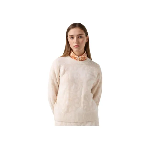 UNIQLO Marimekko совместный бренд Co Бренд Свитер Женские Сливочный