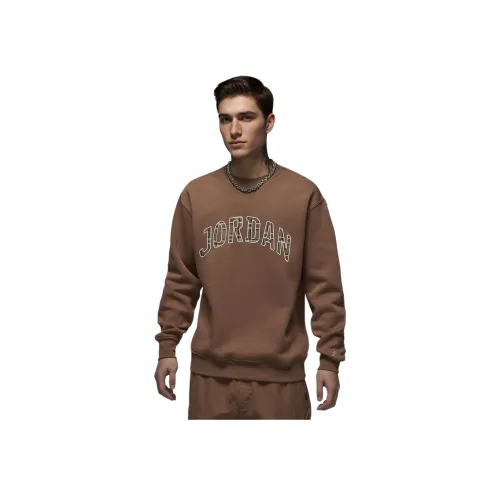 Jordan Essentials Толстовка Мужской Ancient Коричневый Парусный Белый