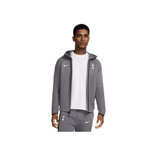 Nike Tech WINDRUNNER Куртки и Пальто Мужской Темно-Серый