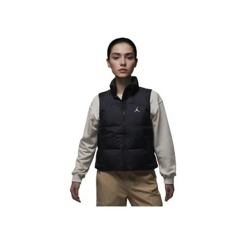 Джордан Жилет Женские Черный Белый