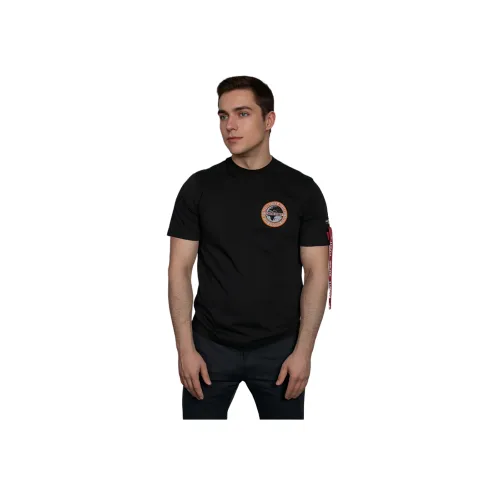 AERONAUTICA MILITARE SS24 T Рубашка Мужская Черная