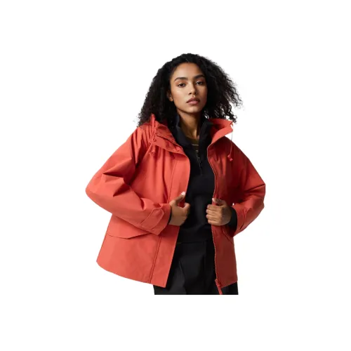 UNIQLO Куртки и Пальто Женские Кораллово-Красный