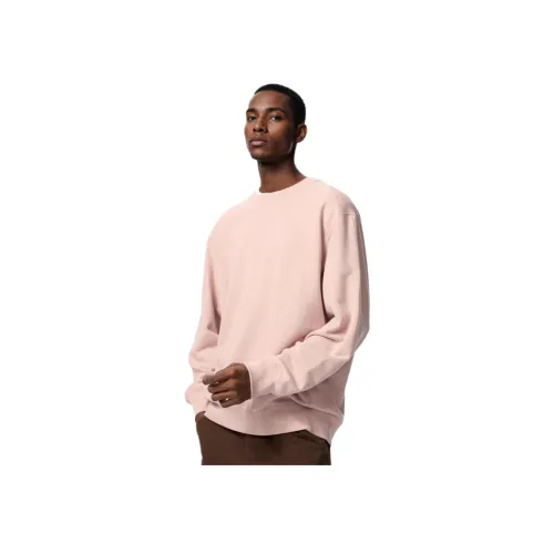 UNIQLO SS25 Свитшот Унисекс Пастельно-розовый