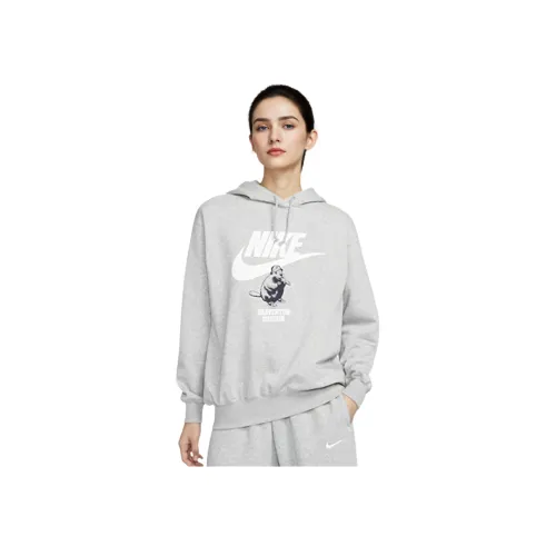 NIKE Серый/HV1745 063 Женские Свитшоты