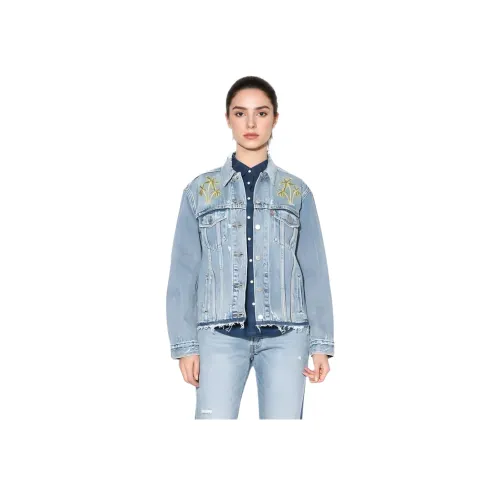 Levi's Denim Jacket Women's Light Blue