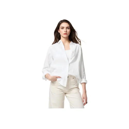 UNIQLO Белые Женские Рубашки