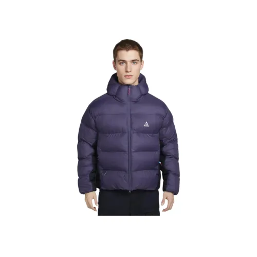 nike Куртки и Пальто Мужской Фиолетовый