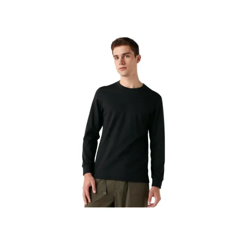 UNIQLO Мужские черные футболки