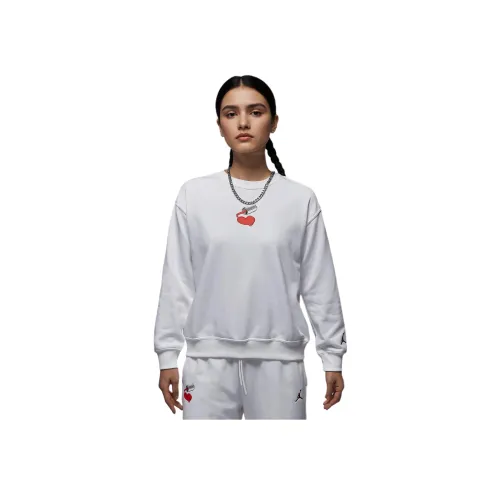 Jordan Brooklyn Fleece Толстовка Женская Белая