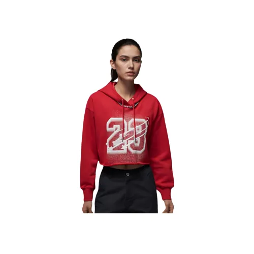 Джордан Свитшот Женский Университетский Красный