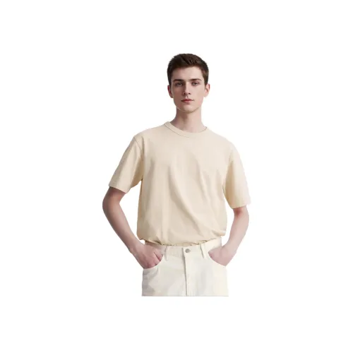 UNIQLO T-Shirt Unisex Light Beige