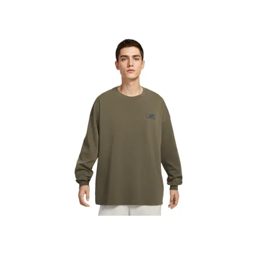 Nike T-Shirt Мужская Средняя Оливково-Зеленая