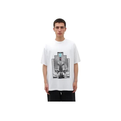Cav Empt Белая Мужская T-рубашка