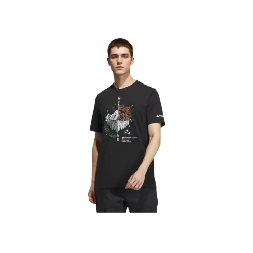 adidas Terrex T Shirt Unisex Black adidas Terrex T Shirt Унисекс Черный