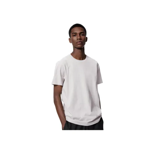 UNIQLO T-рубашка Unisex Light серого цвета