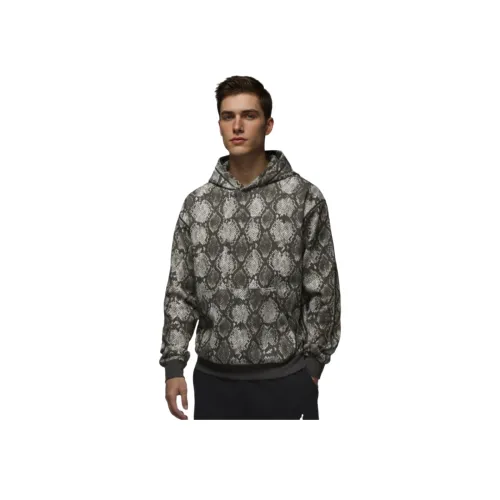 Джордан SS25 Толстовка Мужской Парусный Белый Угольный Черный Угольный Черный