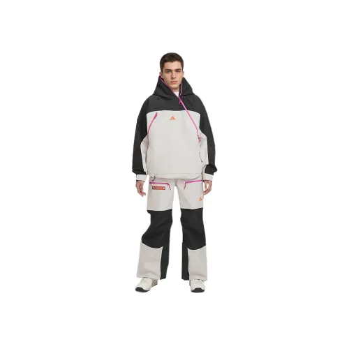 nike ACG Штормовой Форма ADV 'Chena Vortex' Gore TEX 2L SKI Топ Unisex Light Земляной коричневый Угольно-черный Гора Белый