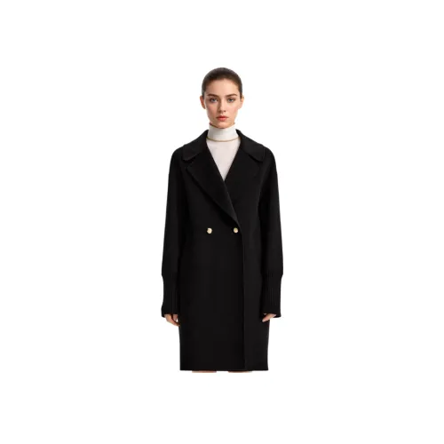 Пальто KARL LAGERFELD Женское Черное