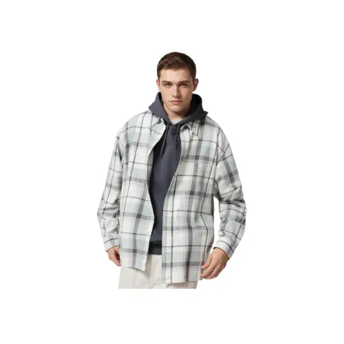 UNIQLO Рубашка Унисекс Изумрудно-зеленый