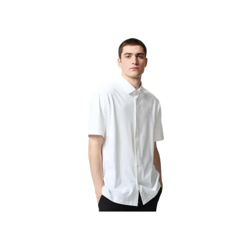 UNIQLO AIRism Mesh Series Рубашка Унисекс Белый