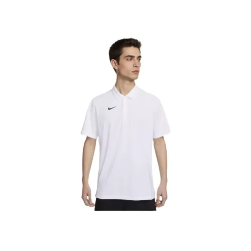Nike Dri Fit Поло Мужское Белое
