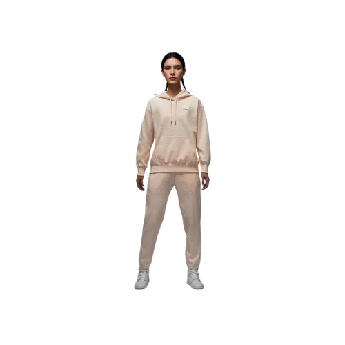 Jordan Flight Fleece Толстовка Женская Гуава Ледяной Цвет