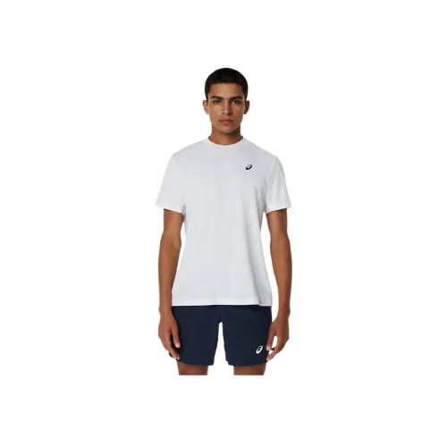 Asics COURT SHORT SLEEVE TOP T Шорты Мужские Белые