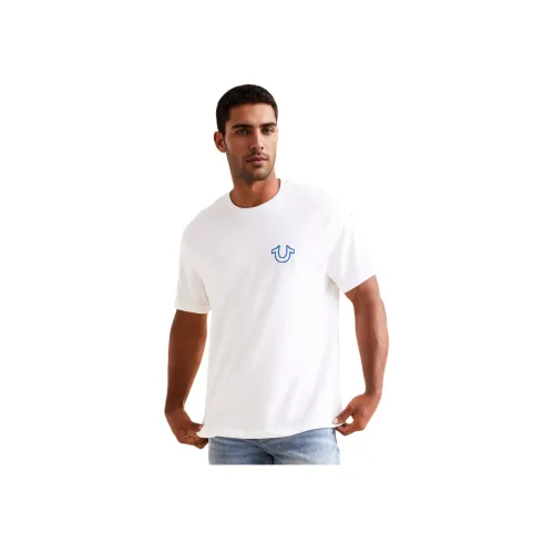 TRUE RELIGION T Рубашка Мужская Белая